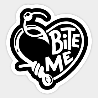 Bite Me Sticker